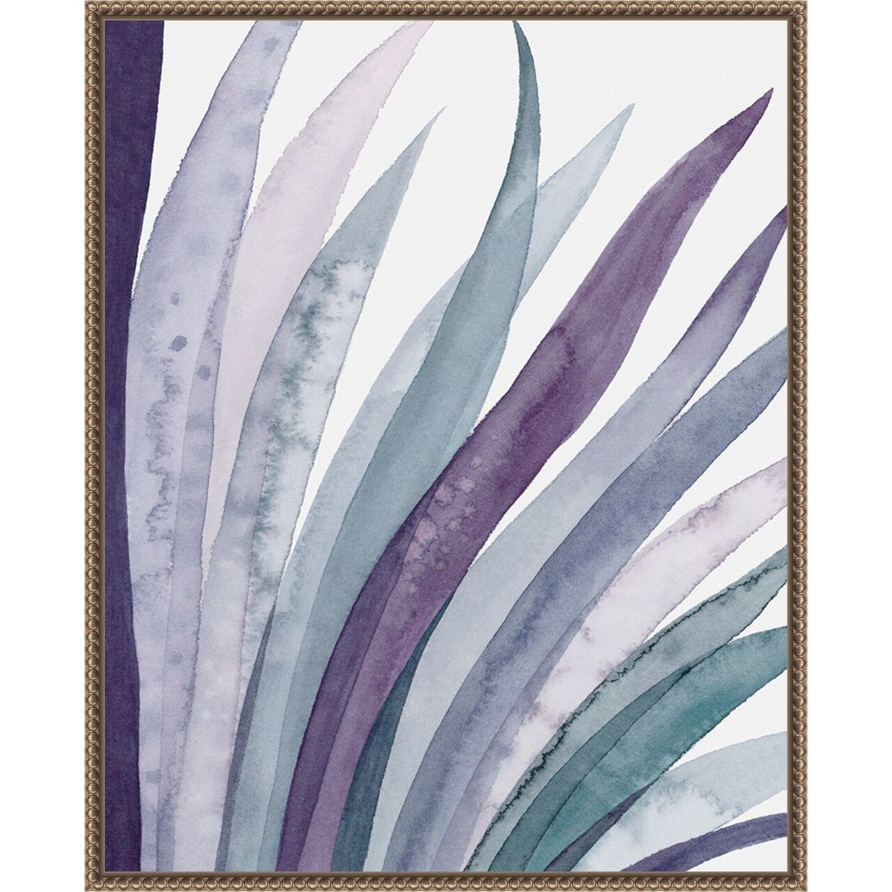 Amethyst Scales Triptych III by Grace Popp Framed Canvas Wall Art